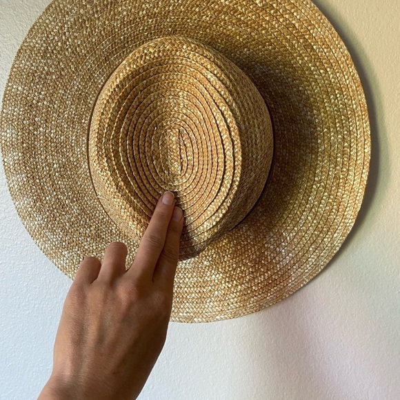 Gigi Pip Women’s Isla Fedora Straw Hat - Picture 5 of 8